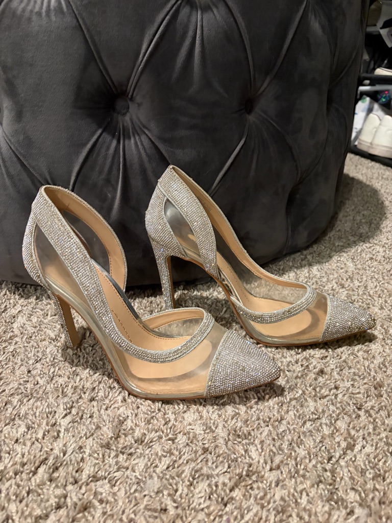 Fallentwo Silver Womens Heel  Silver